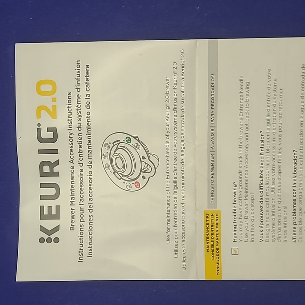 Keurig 2.0 Maintenance Accessory - Picture 4 of 4